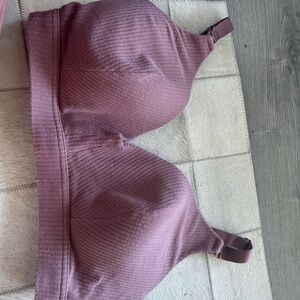 Kindred Bravely Ribbed Lavender Bra